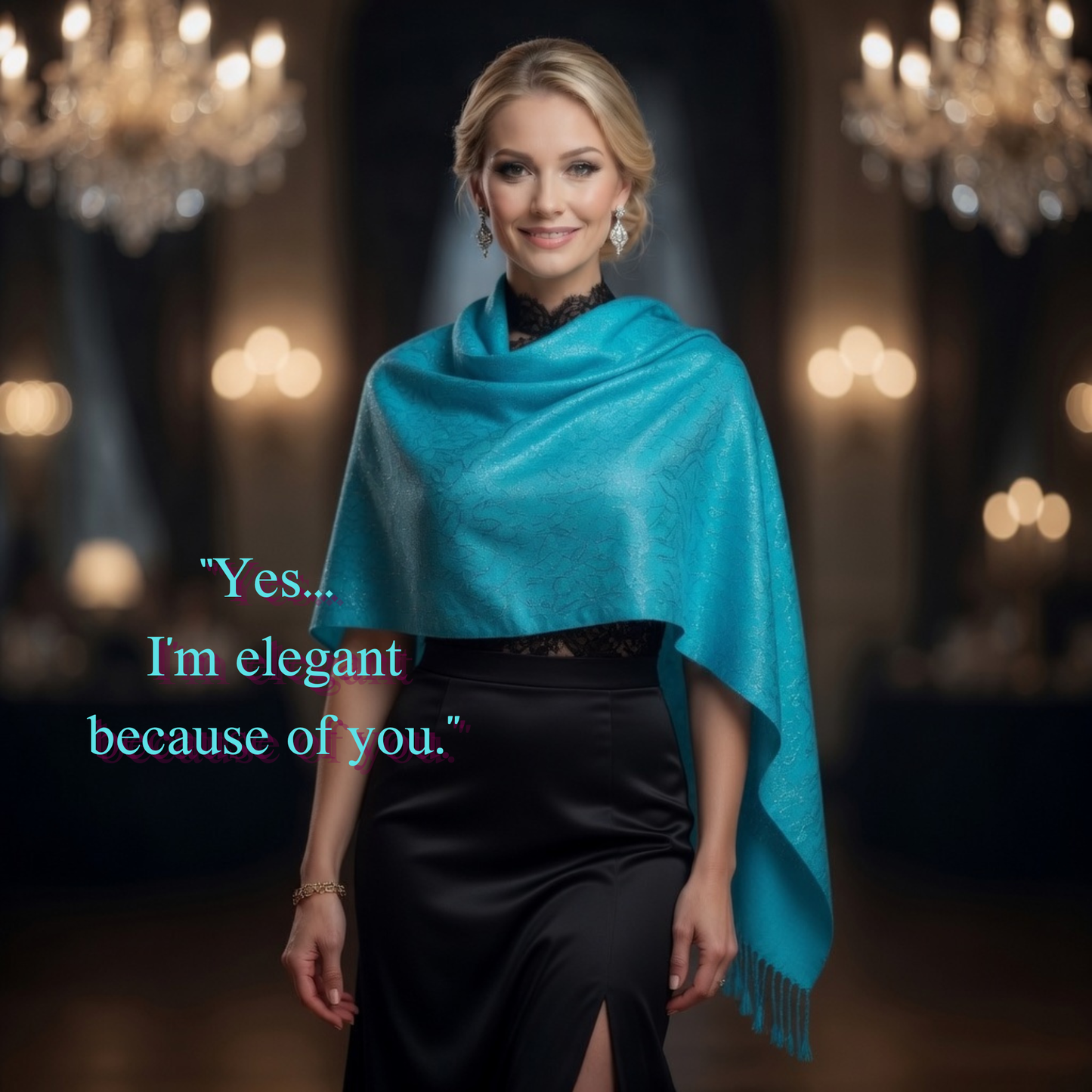 “Her Elegance in Every Step at the Boardwalk”