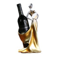 Elegant Lady Wine Bottle Stand
