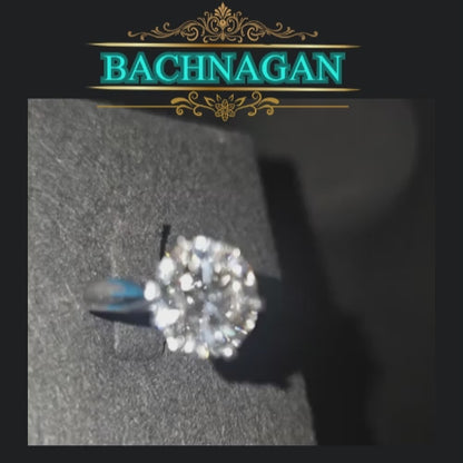 Lab Diamond Ring 5.09ct - F/VS1 | 18K White Gold | IGI Certified | LG626495223